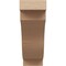 Ekena Millwork 5-inch W x 14-inch D x 14-inch H Copenhagen Rough Cedar Woodgrain TimberThane Knee Brace, Primed BRCUR05X14X14CHGRCPR - alternate 2